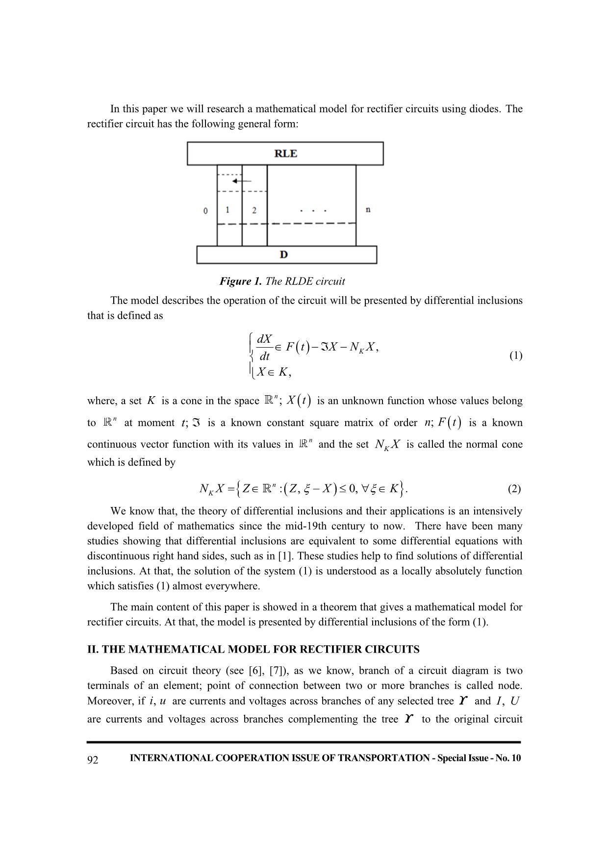 A mathematical model for rectifier circuits using semiconductor diodes trang 2