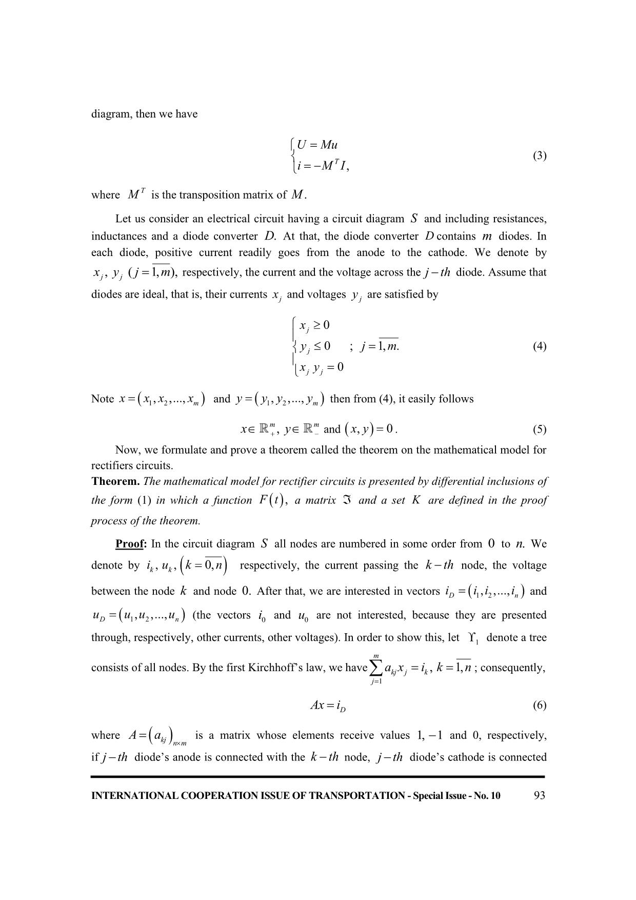 A mathematical model for rectifier circuits using semiconductor diodes trang 3