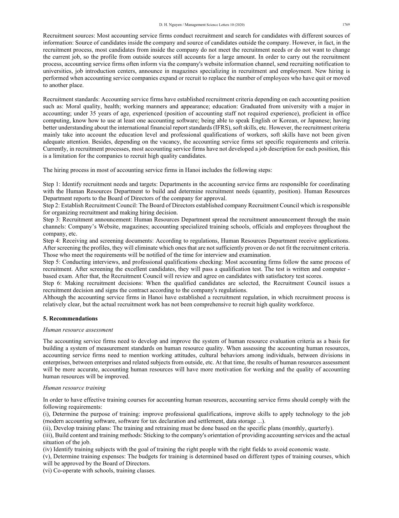 An analysis of underlying constructs affecting the quality of accounting human resources trang 7