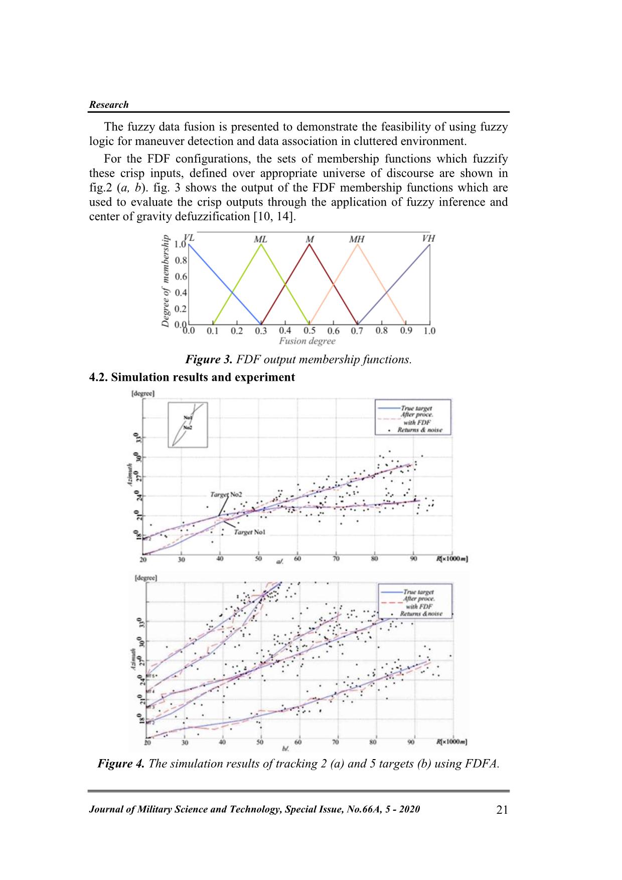 An approach to solve the problem of data fusion for multi - target tracking using fuzzy logic trang 6