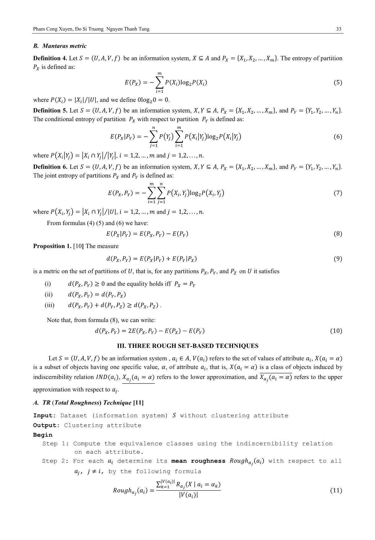 An information-theoretic metric based method for selecting clustering attribute trang 3