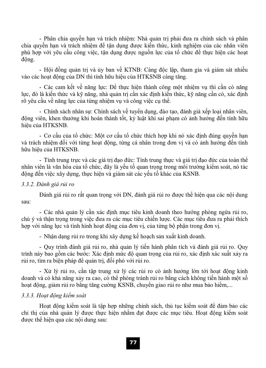 Ảnh hưởng của tính hữu hiệu của hệ thống kiểm soát nội bộ đến chất lượng thông tin kế toán quản trị tại các doanh nghiệp trên địa bàn thành phố Hồ Chí Minh trang 5