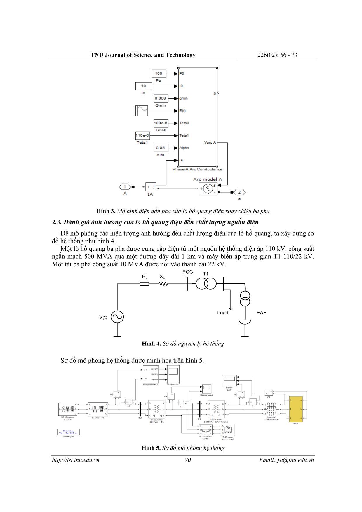 Assessment of the effects of the electric arc furnace on voltage fluctuations and several of solutions trang 5