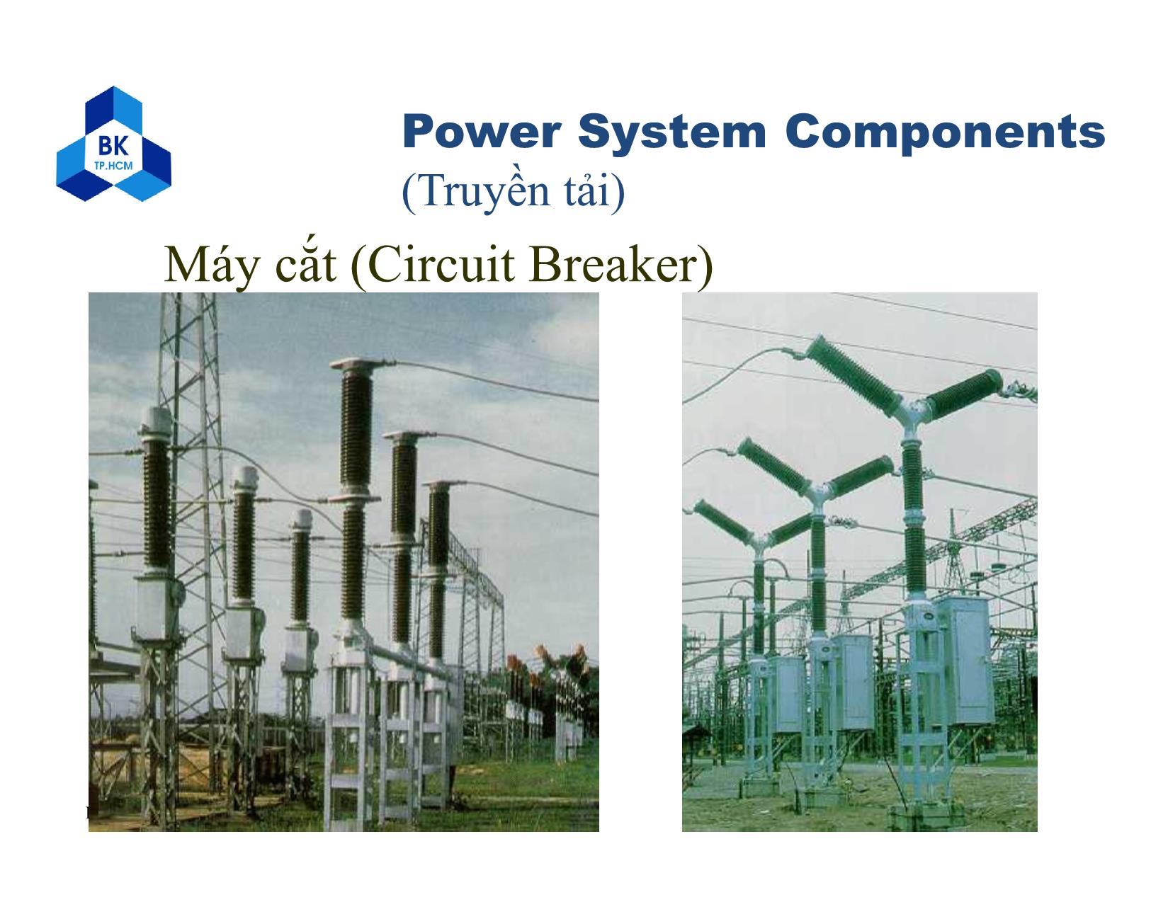 Bài giảng Biến đổi năng lượng điện cơ - Chương 1: Giới thiệu về hệ thống điện trang 6