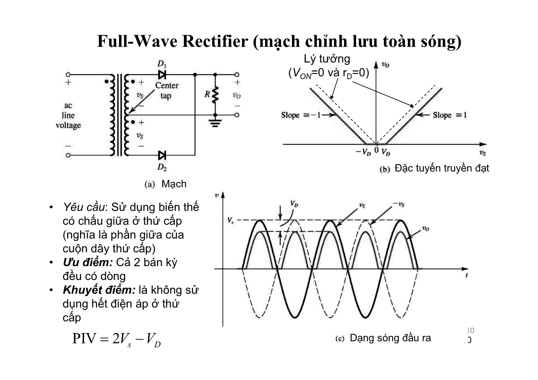 Bài giảng Dụng cụ bán dẫn - Chương 4, Phần 4: Chuyển tiếp PN - Hồ Trung Mỹ trang 10