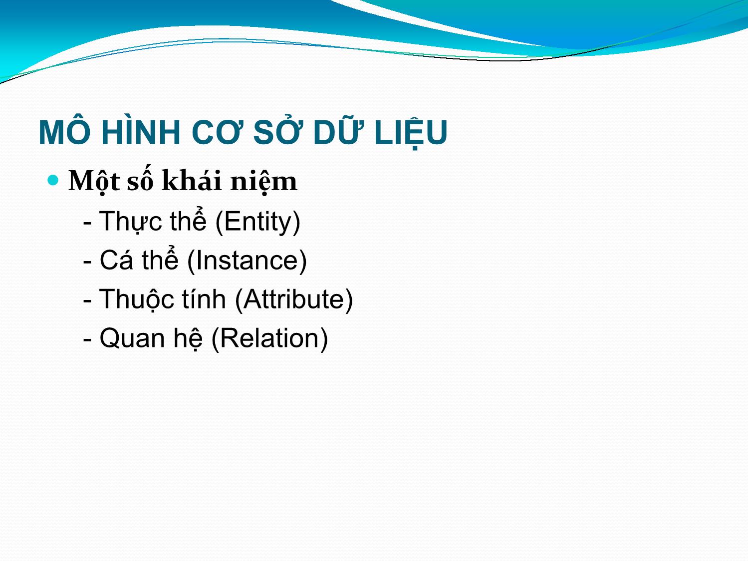 Bài giảng Hệ thống thông tin kế toán - Chương 2: Cơ sở dữ liệu - Vũ Trọng Phong trang 6