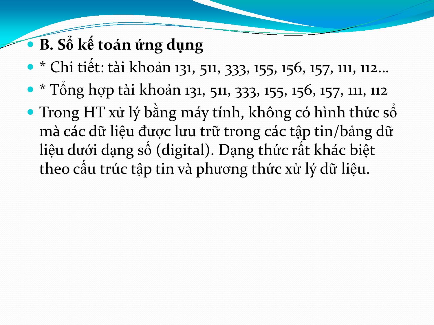 Bài giảng Hệ thống thông tin kế toán - Chương 3: Các chu trình kế toán - Vũ Trọng Phong trang 7