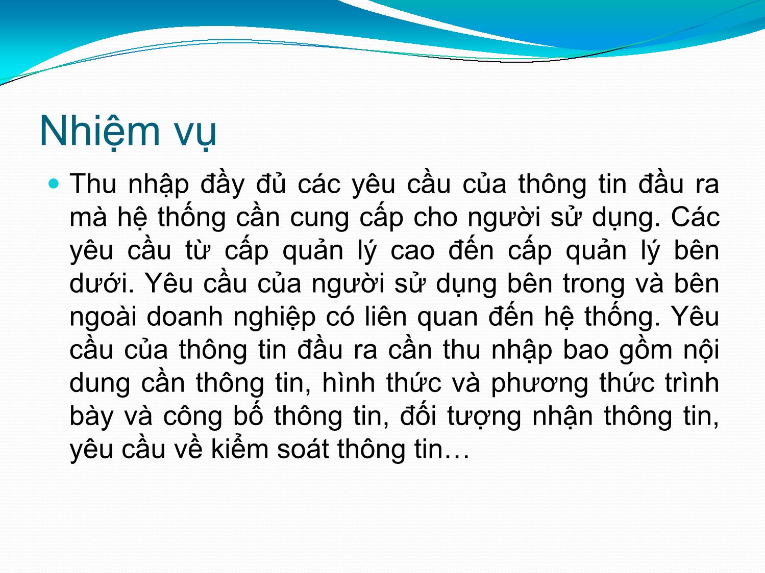 Bài giảng Hệ thống thông tin kế toán - Chương 5: Phân tích thiết kế hệ thống thông tin kế toán - Vũ Trọng Phong trang 4