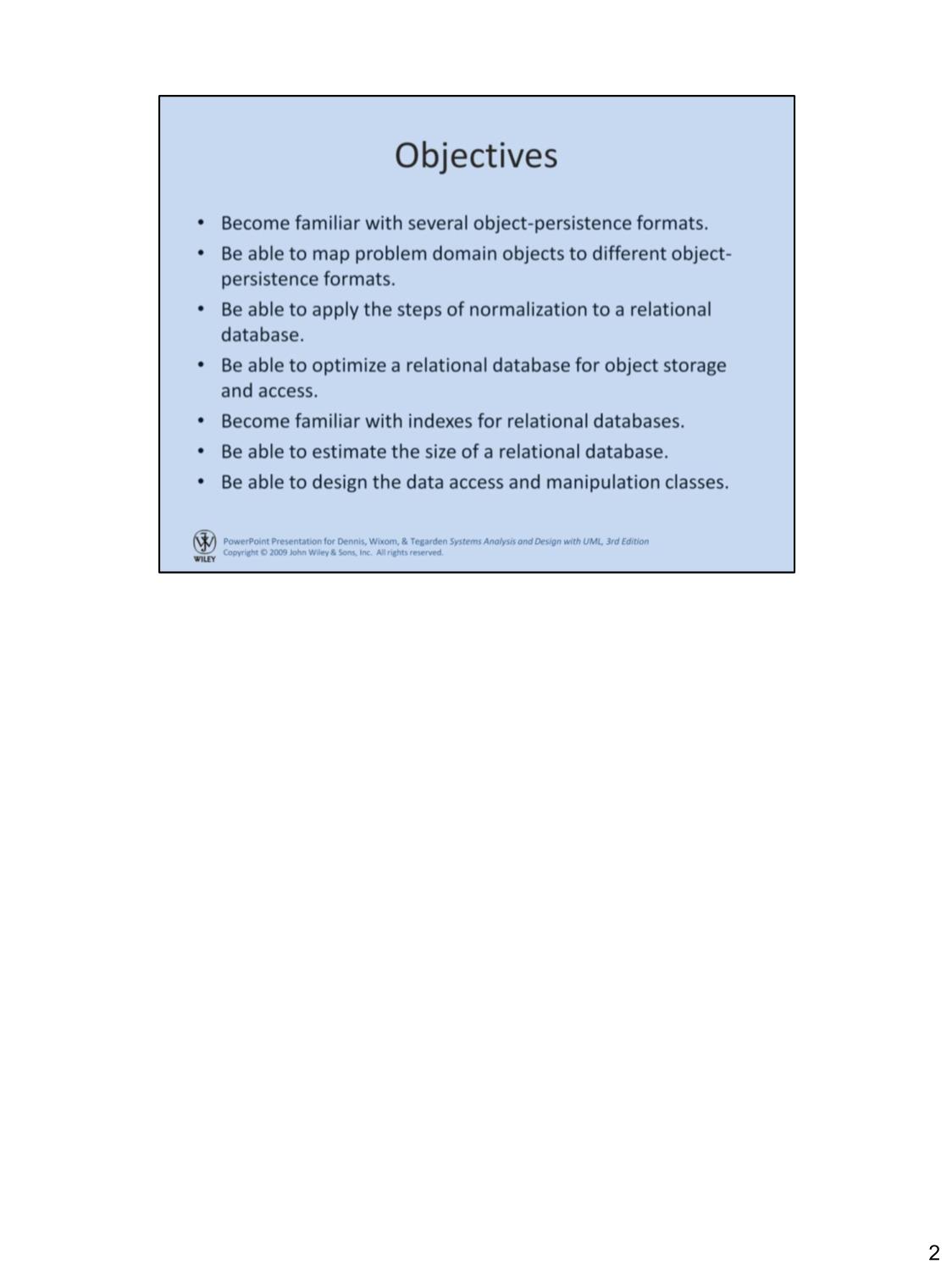 Bài giảng Hệ thống thông tin quản lý - Chương 9: Thiết kế tầng quản lý dữ liệu trang 2