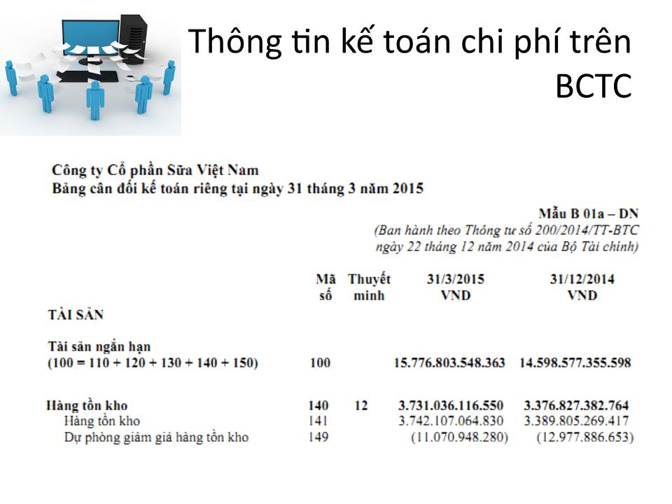 Bài giảng Kế toán chi phí - Chương 1: Tổng quan kế toán chi phí trang 7