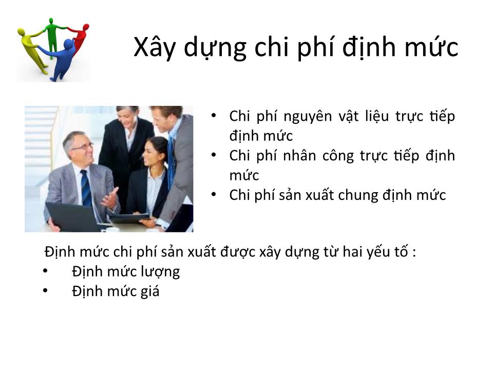 Bài giảng Kế toán chi phí - Chương 5: Kế toán chi phí định mức - Cao đẳng Viễn Đông trang 6