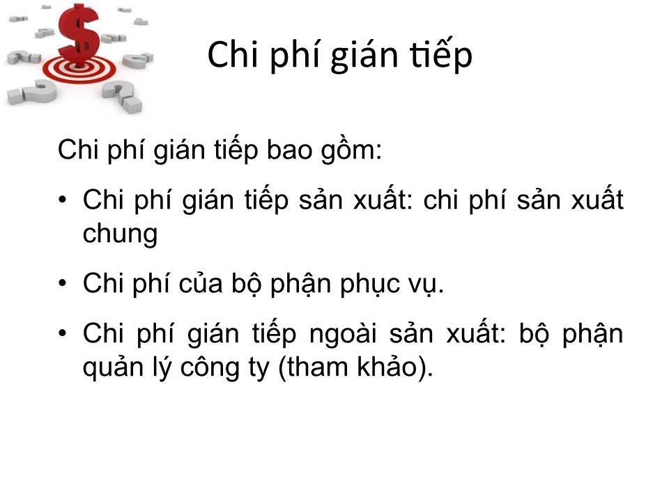 Bài giảng Kế toán chi phí - Chương 6: Phân bổ chi phí - Cao đẳng Viễn Đông trang 6