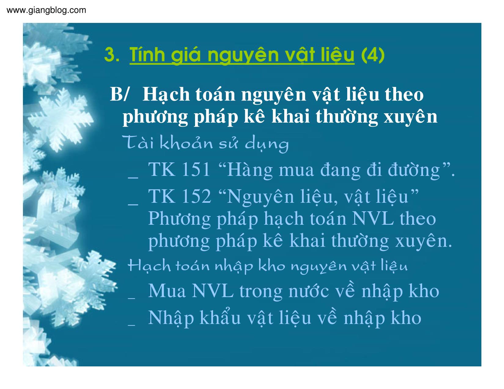 Bài giảng Kế toán doanh nghiệp - Chương 7: Kế toán hàng tồn kho trang 10