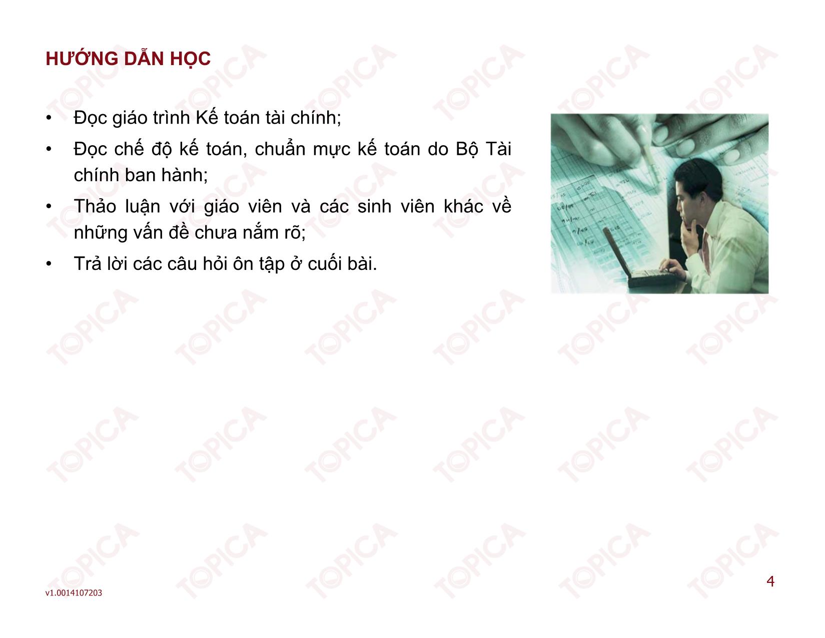 Bài giảng Kế toán doanh nghiệp thương mại - Bài 1: Kế toán trong các doanh nghiệp kinh doanh thương mại nội địa - Đoàn Thị Trúc Quỳnh trang 4