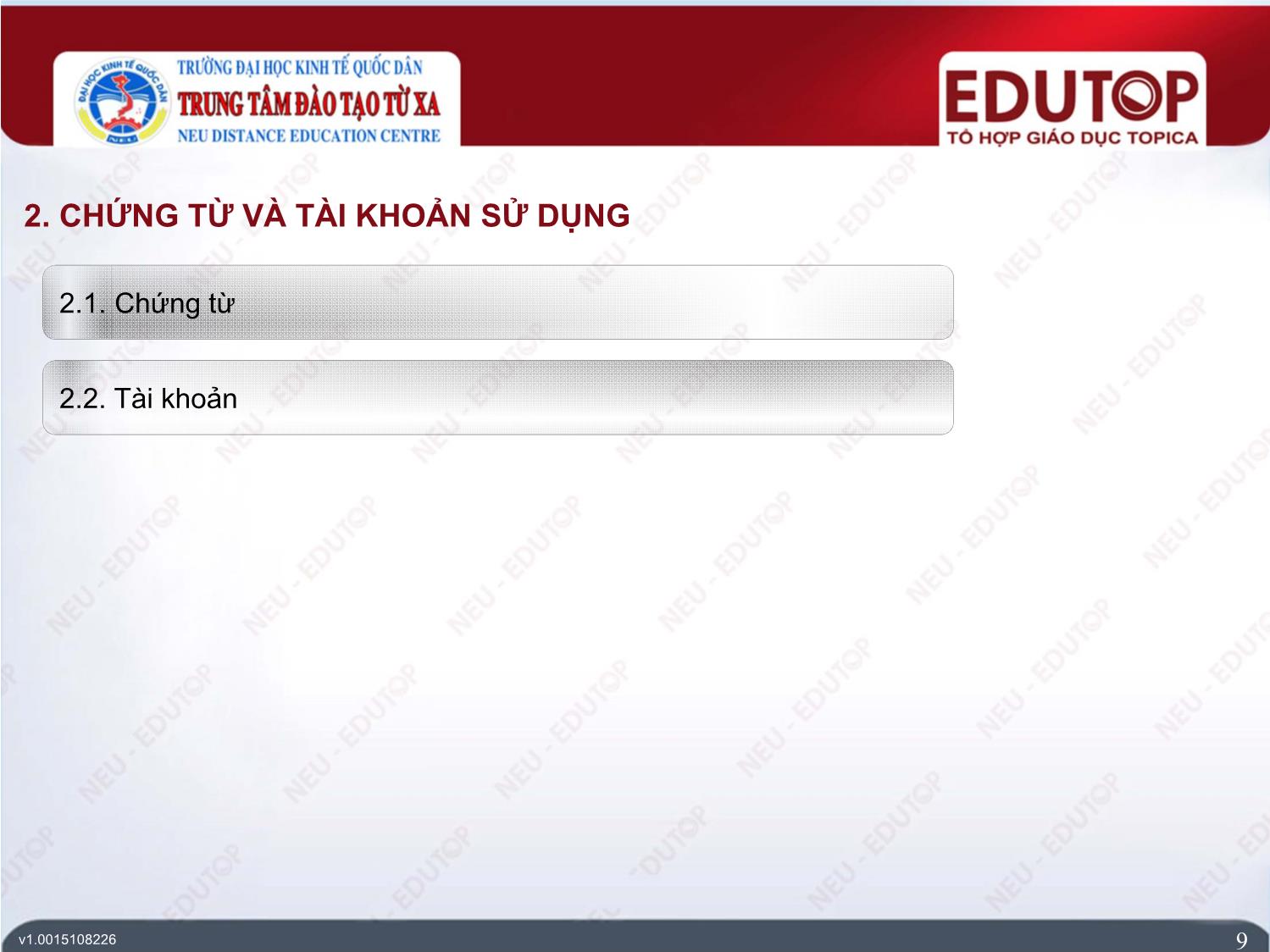 Bài giảng Kế toán ngân hàng thương mại - Bài 3: Kế toán thanh toán qua ngân hàng thương mại - Nguyễn Thị Ngọc Diệp trang 9