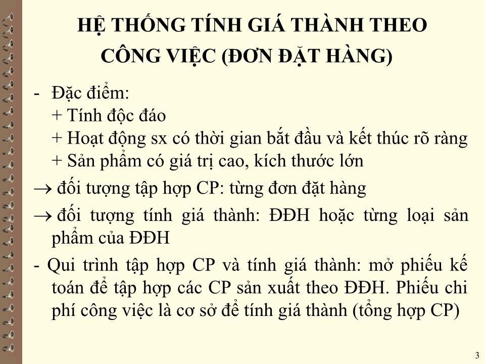 Bài giảng Kế toán quản trị - Chương III: Tính giá thành trong doanh nghiệp trang 3