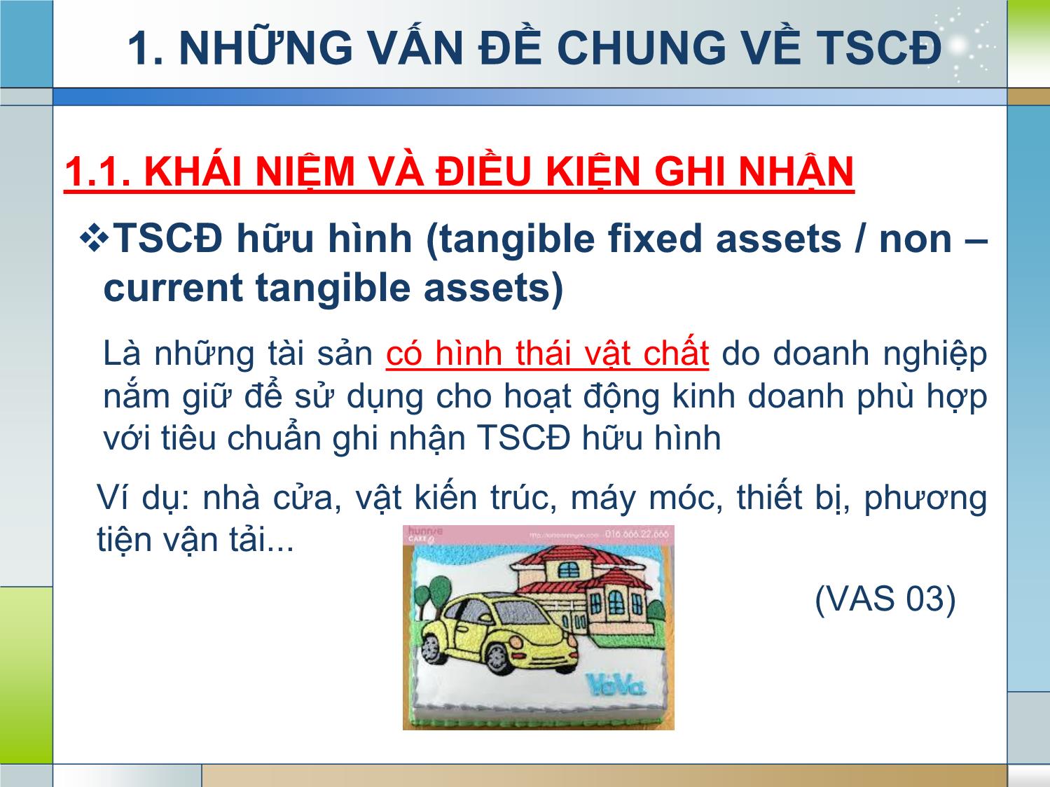 Bài giảng Kế toán tài chính 1 - Chương 2: Kế toán tài sản cố định trang 5