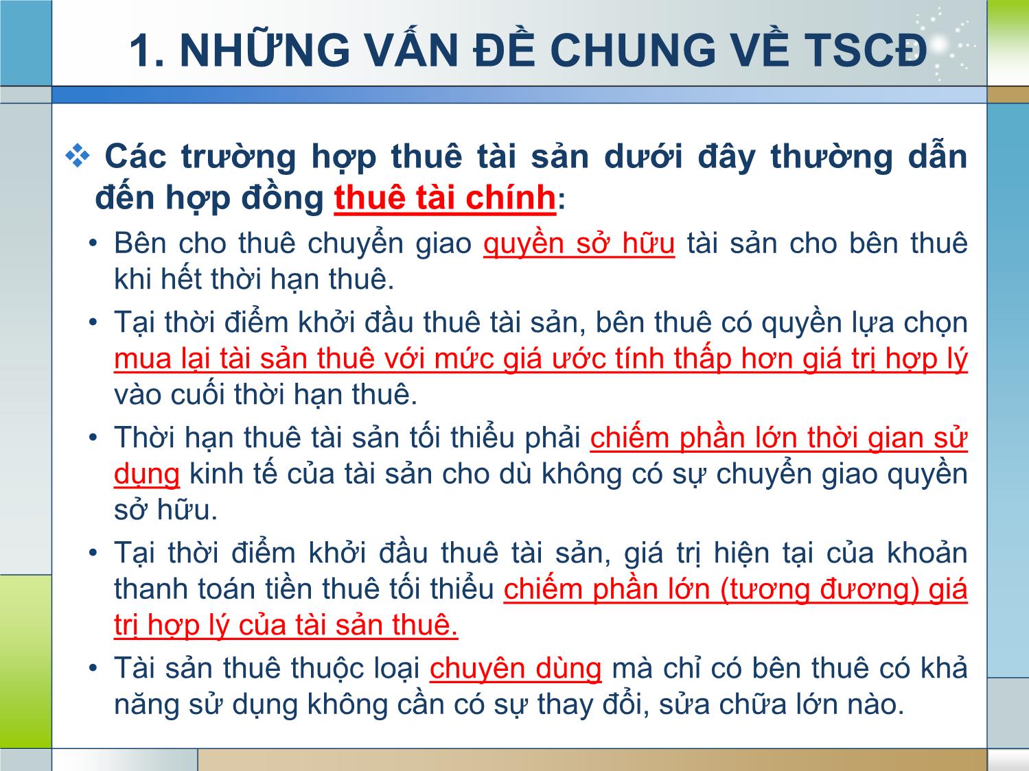 Bài giảng Kế toán tài chính 1 - Chương 2: Kế toán tài sản cố định trang 9