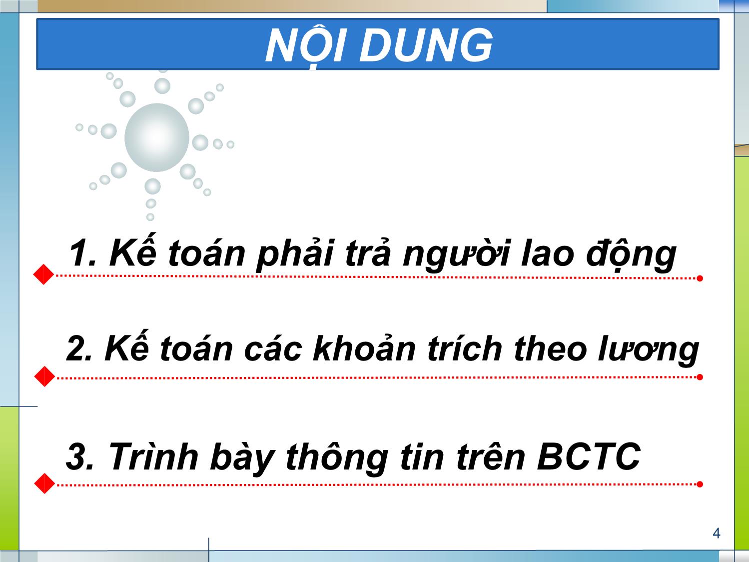 Bài giảng Kế toán tài chính 1 - Chương 4: Kế toán các khoản phải trả người lao động (Accounting for Payables to employees) trang 4