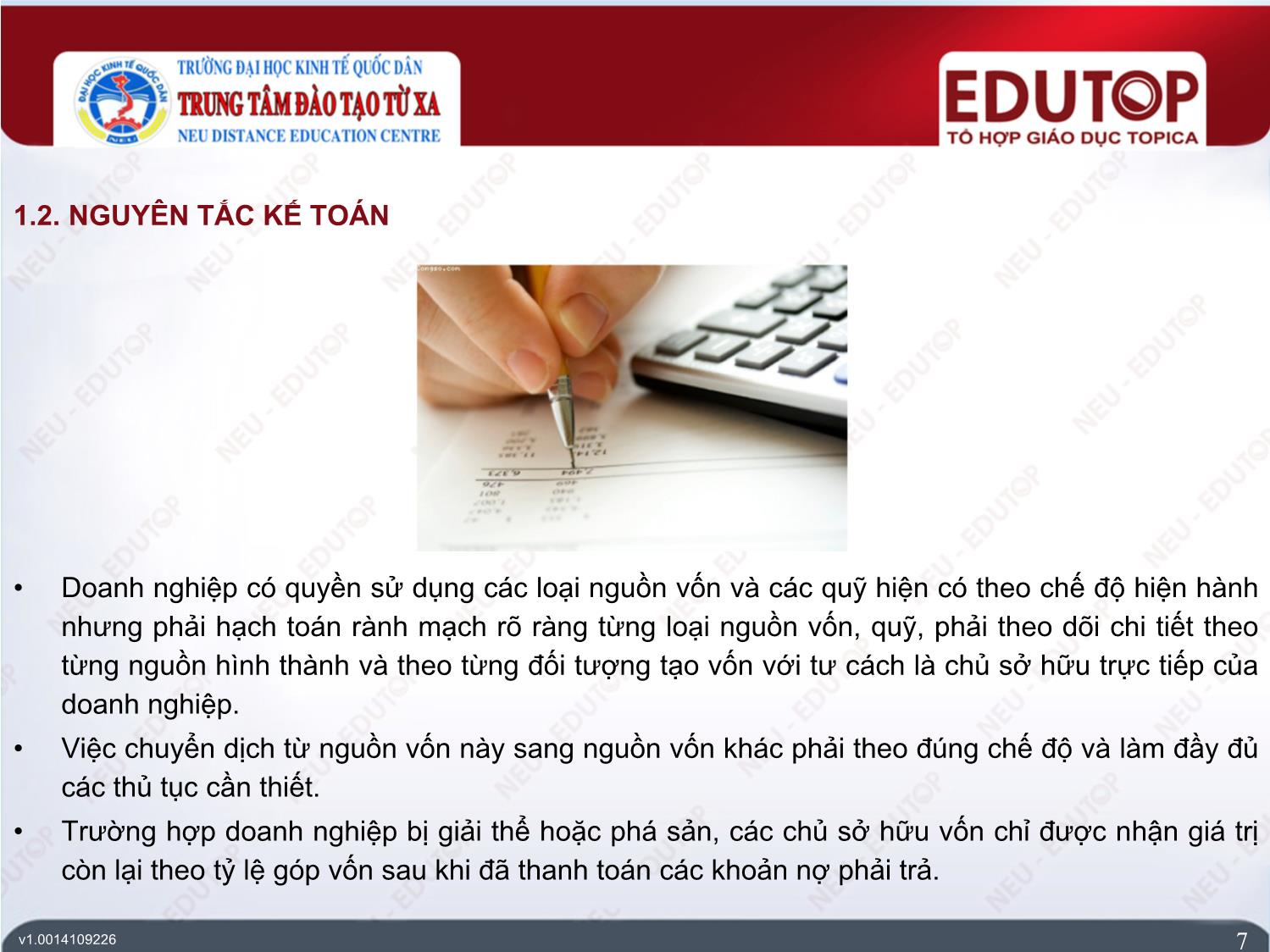 Bài giảng Kế toán tài chính 2 - Bài 4: Kế toán nguồn vốn chủ sở hữu - Phí Văn Trọng trang 7