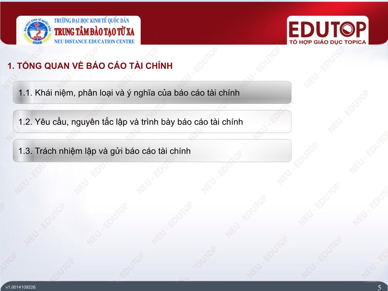 Bài giảng Kế toán tài chính 2 - Bài 5: Báo cáo tài chính - Phí Văn Trọng trang 5