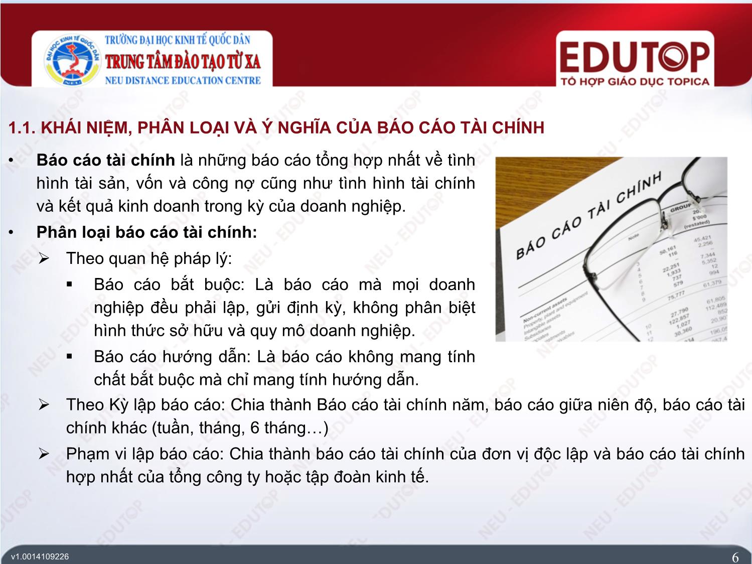 Bài giảng Kế toán tài chính 2 - Bài 5: Báo cáo tài chính - Phí Văn Trọng trang 6