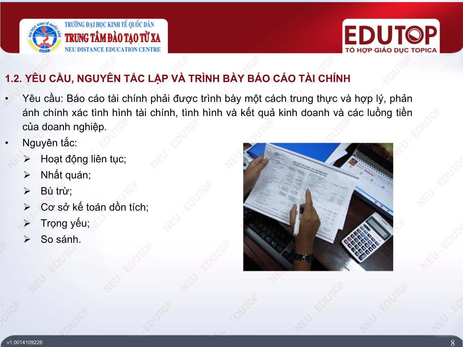 Bài giảng Kế toán tài chính 2 - Bài 5: Báo cáo tài chính - Phí Văn Trọng trang 8