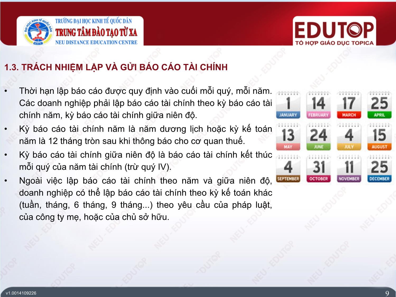 Bài giảng Kế toán tài chính 2 - Bài 5: Báo cáo tài chính - Phí Văn Trọng trang 9