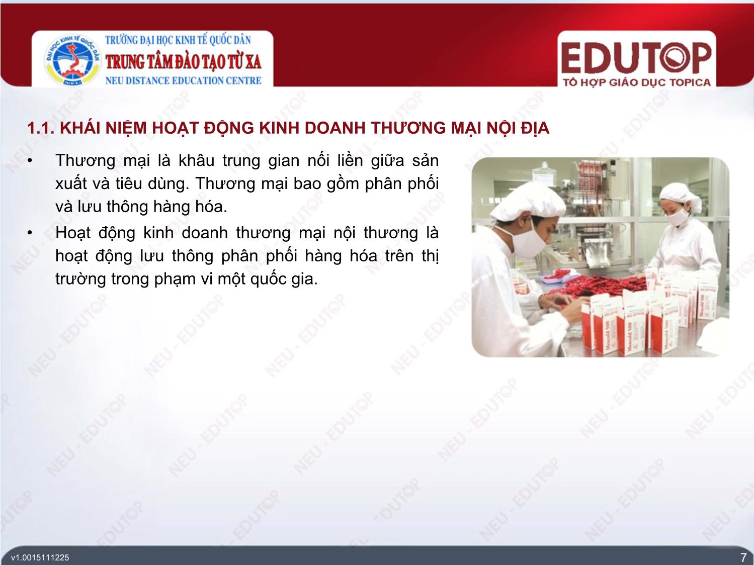 Bài giảng Kế toán tài chính 3 - Bài 1: Kế toán trong doanh nghiệp kinh doanh thương mại nội địa - Nguyễn Thị Mai Anh trang 7