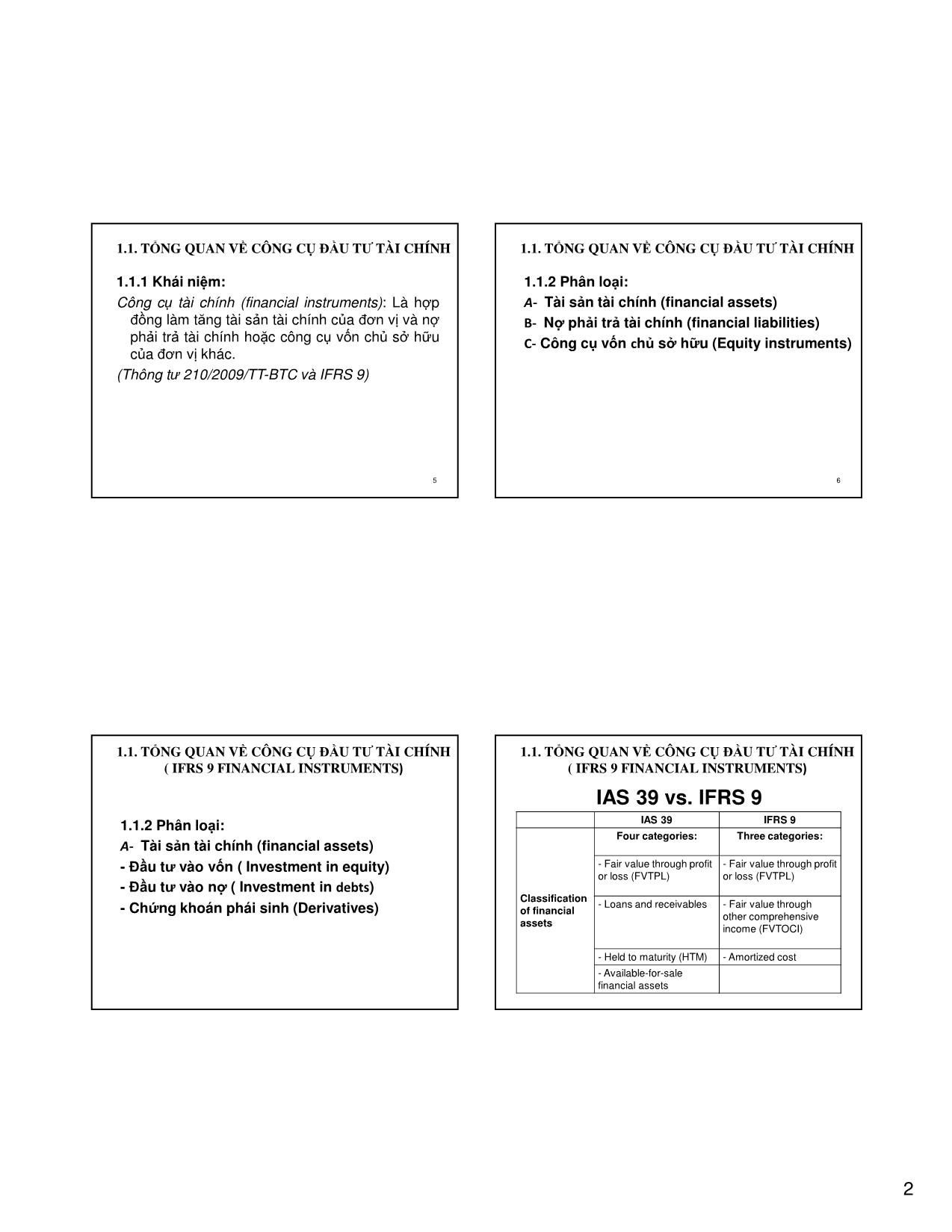 Bài giảng Kế toán tài chính 3 - Chương 1: Báo cáo tài chính hợp nhất (Consolidation of Financial Statements) trang 2