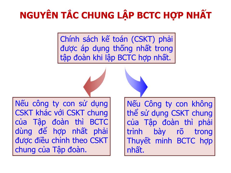 Bài giảng Kế toán tài chính doanh nghiệp (Phần 4) - Chương 4: Báo cáo tài chính hợp nhất - Nguyễn Thị Thanh Thủy trang 8