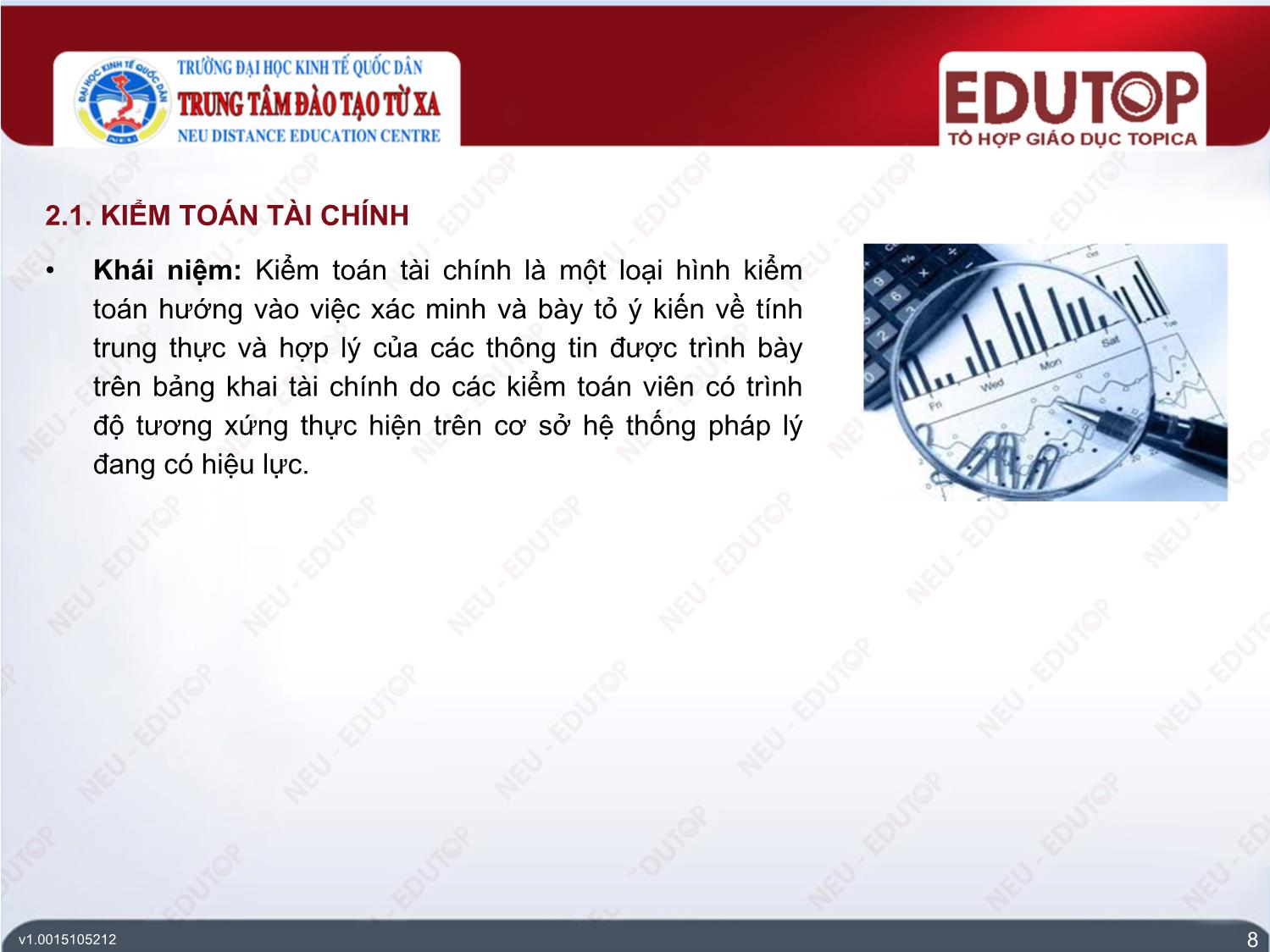 Bài giảng Kiểm toán căn bản - Bài 2: Các loại kiểm toán - Bùi Thị Minh Hải trang 8