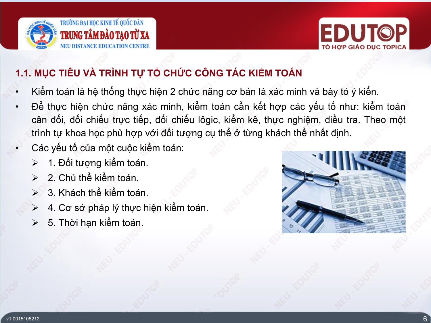 Bài giảng Kiểm toán căn bản - Bài 5: Tổ chức kiểm toán - Nguyễn Thị Mỹ trang 6