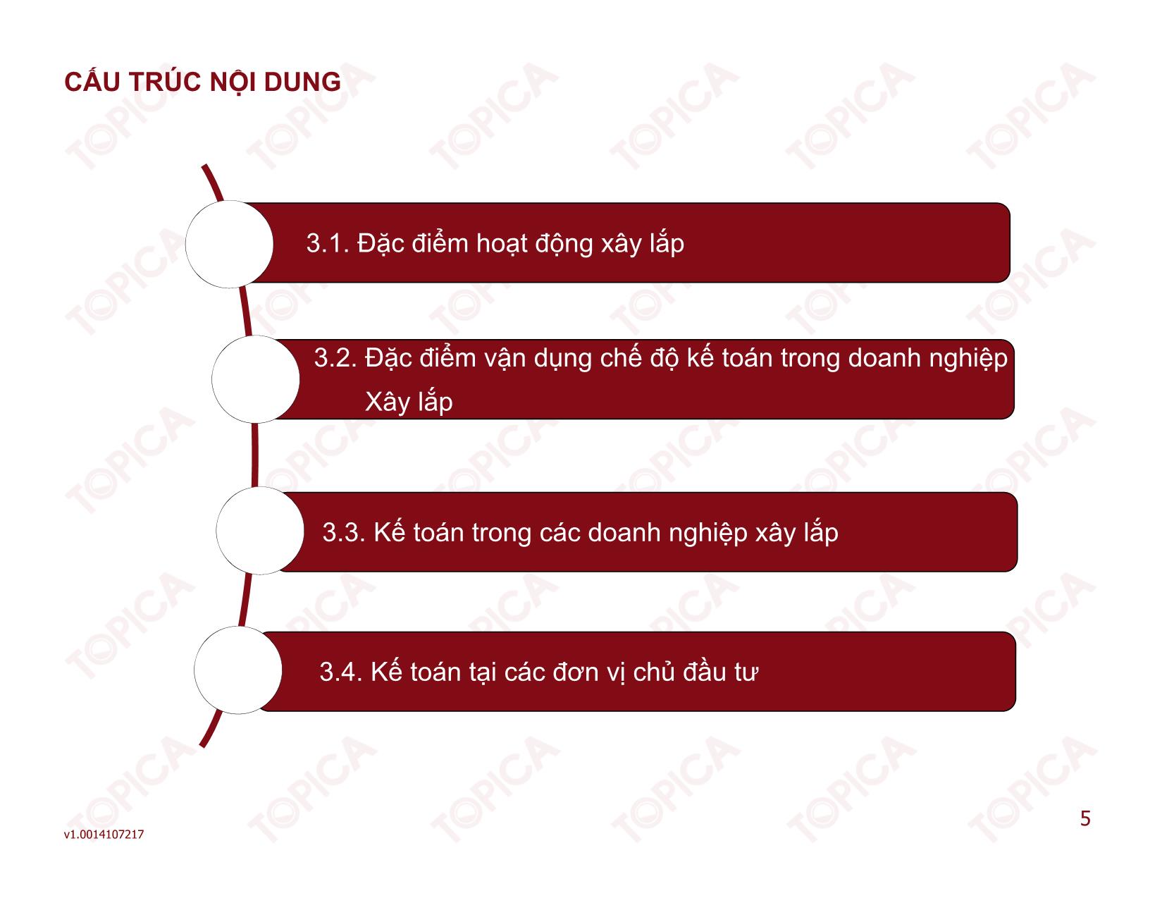 Bài giảng Kiểm toán doanh nghiệp thương mại - Bài 3: Kế toán trong các doanh nghiệp xây lắp và trong các đơn vị chủ đầu tư - Đoàn Thị Trúc Quỳnh trang 5