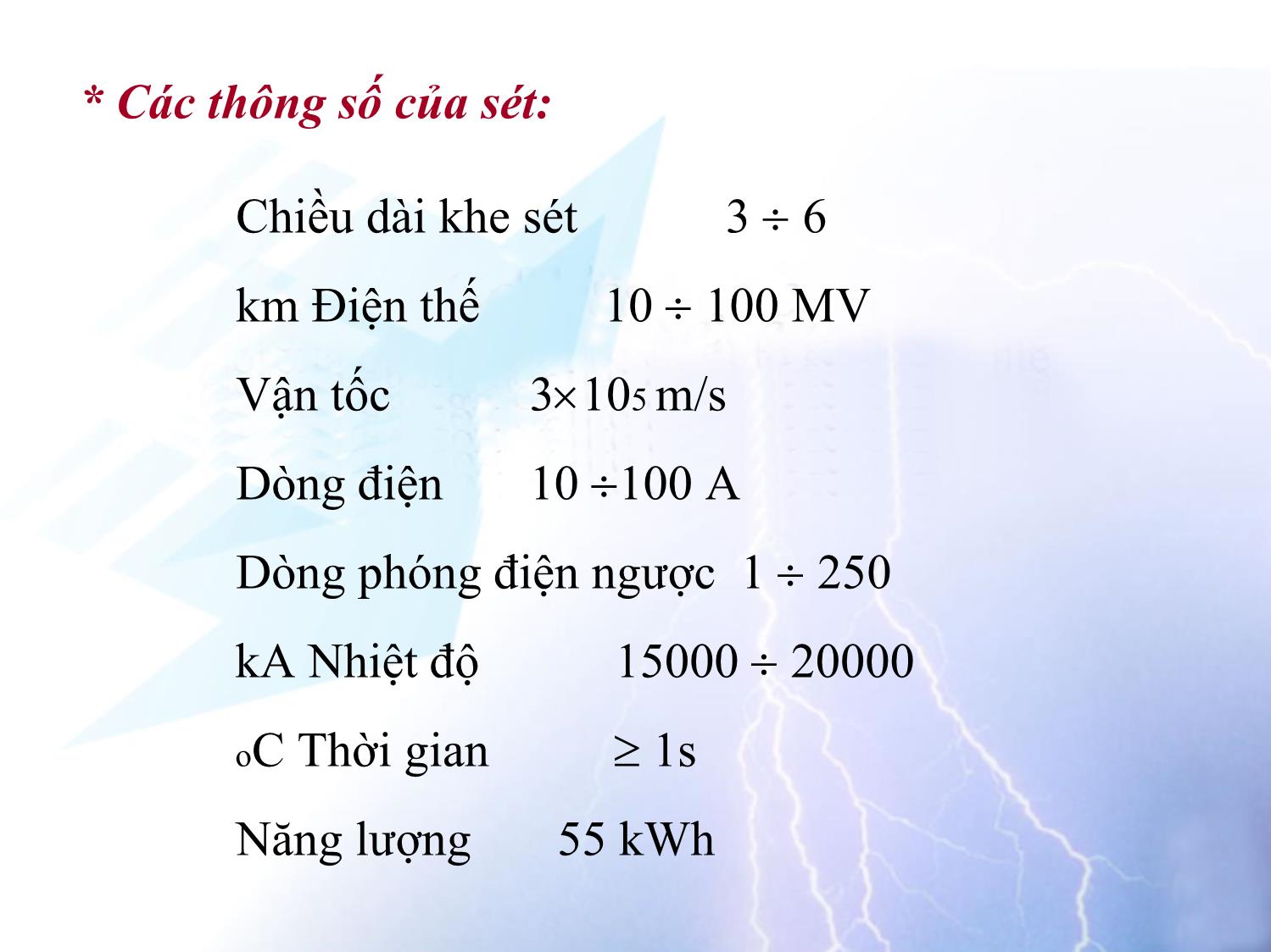 Bài giảng Kỹ thuật cao áp - Chương 10: Quá điện áp trong hệ thống điện trang 9