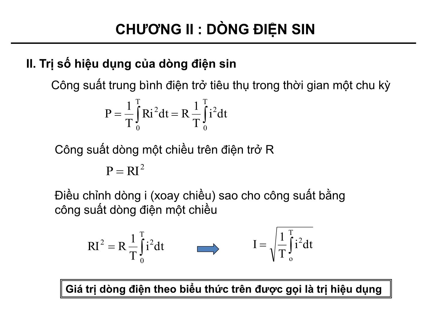 Bài giảng Kỹ thuật điện - Chương 2: Dòng điện sin trang 5