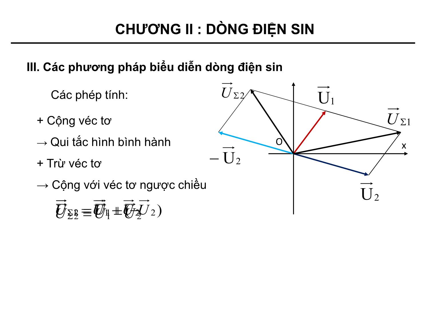 Bài giảng Kỹ thuật điện - Chương 2: Dòng điện sin trang 9