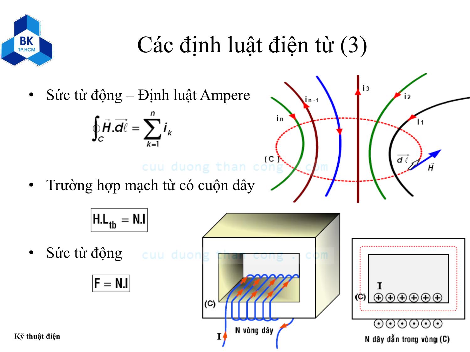 Bài giảng Kỹ thuật điện - Chương 4: Máy biến áp trang 7