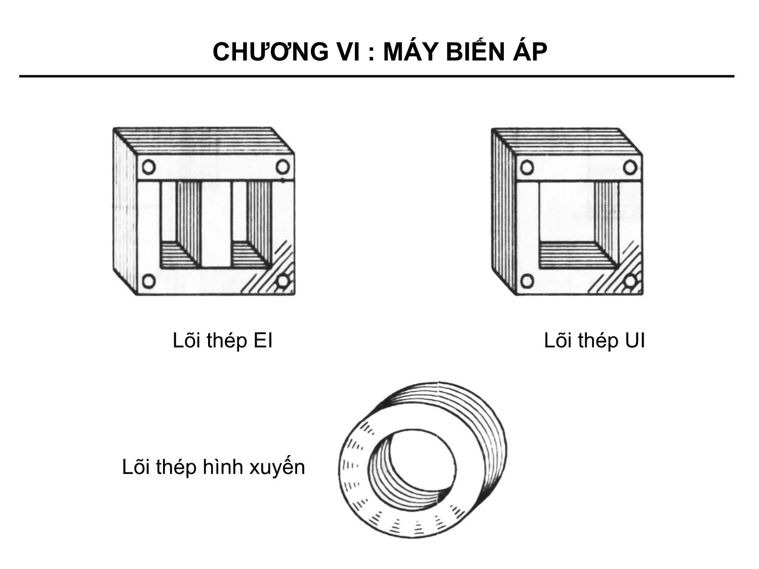 Bài giảng Kỹ thuật điện - Chương 6: Máy biến áp trang 4