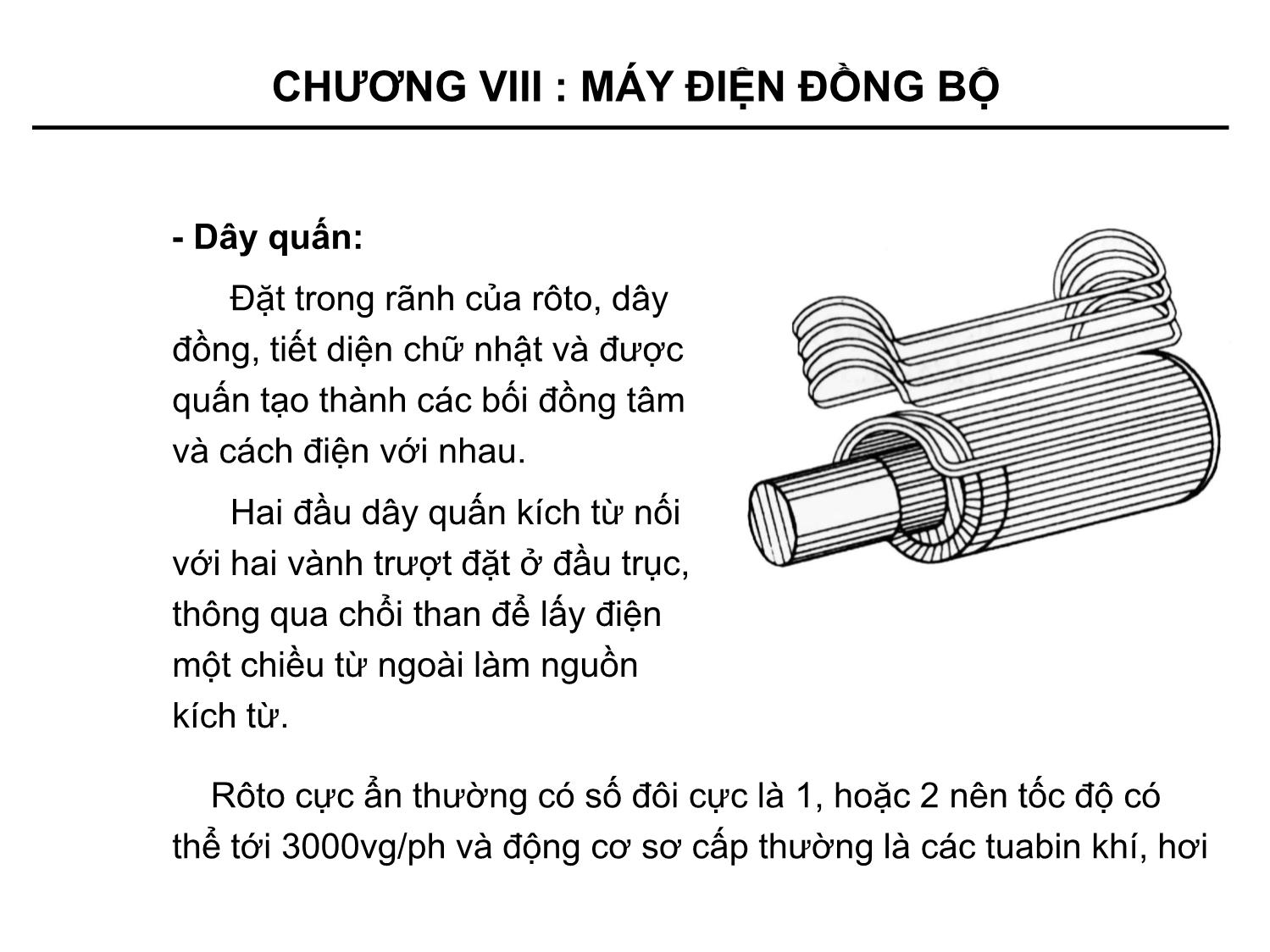 Bài giảng Kỹ thuật điện - Chương 8: Máy điện đồng bộ trang 7