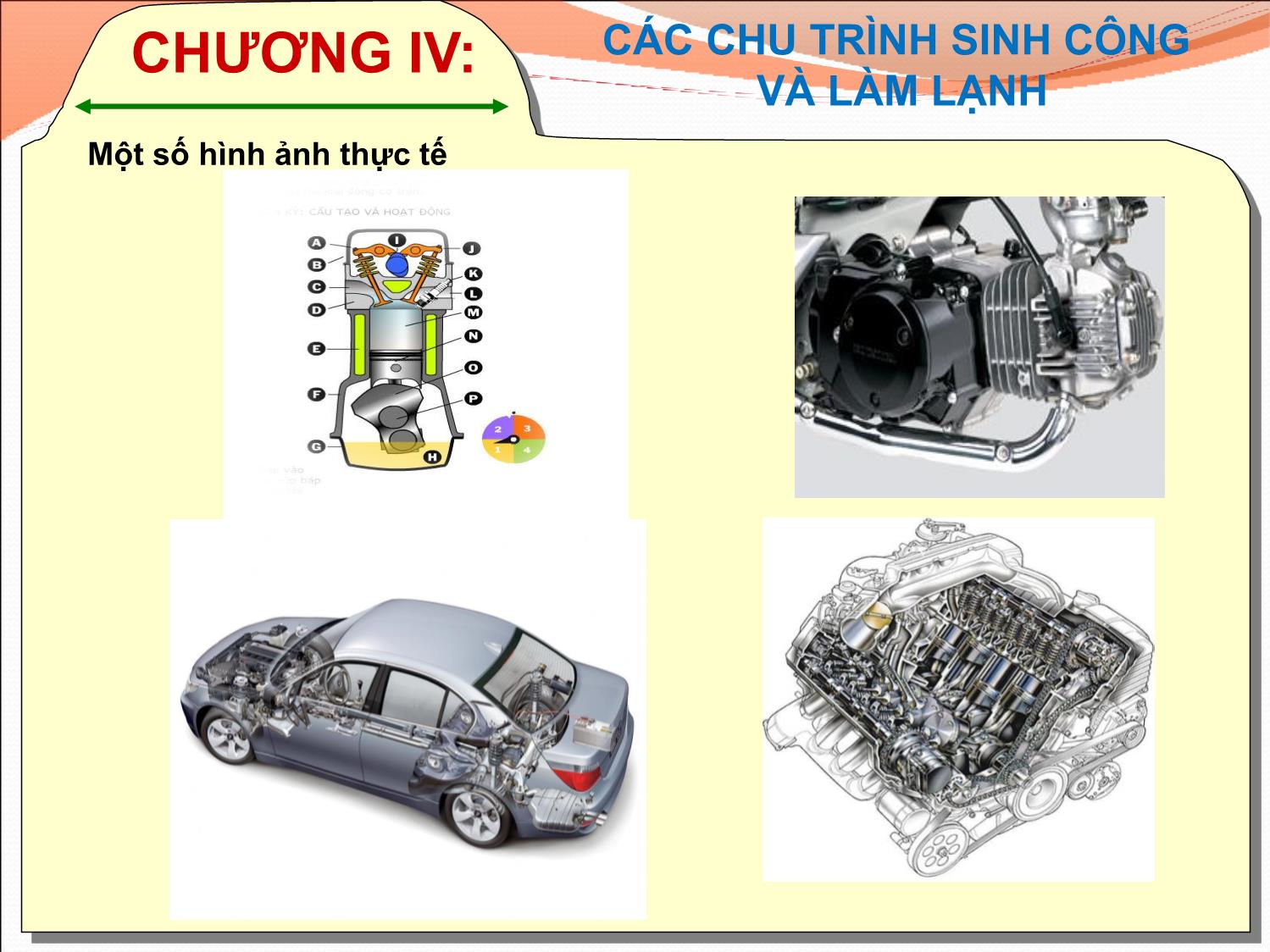 Bài giảng Kỹ thuật nhiệt - Chương 4: Các chu trình sinh công và làm lạnh - Ngô Phi Mạnh trang 2