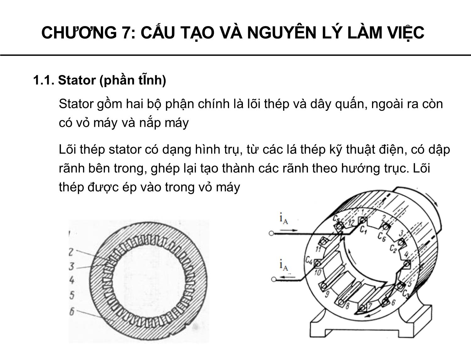 Bài giảng Máy điện - Chương 7: Cấu tạo và nguyên lý làm việc - Phạm Khánh Tùng trang 5