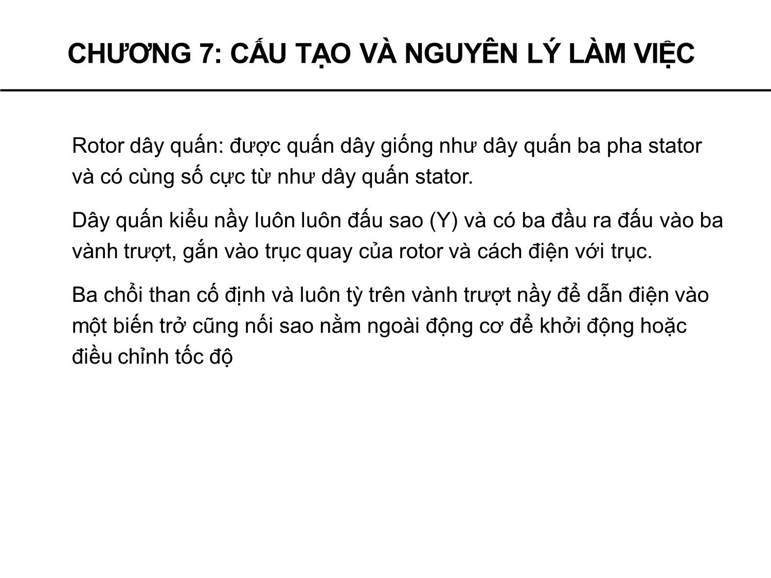 Bài giảng Máy điện - Chương 7: Cấu tạo và nguyên lý làm việc - Phạm Khánh Tùng trang 9