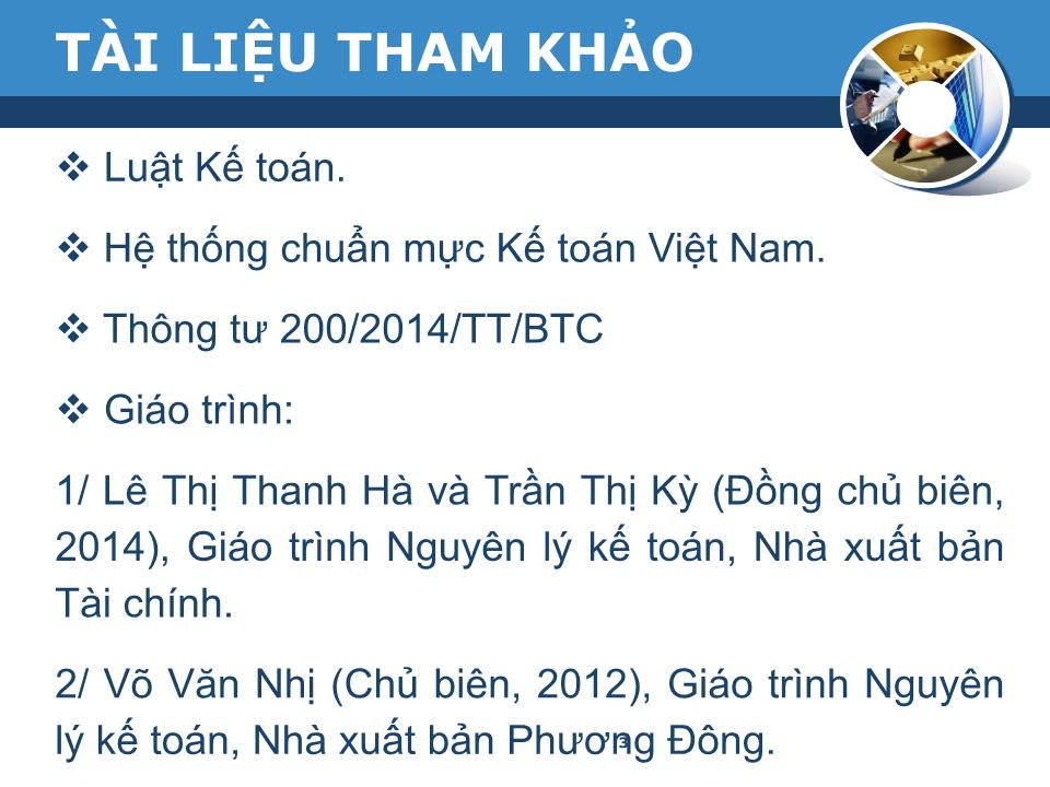 Bài giảng Nguyên lý kế toán - Chương 4: Chứng từ kế toán và kiểm kê trang 3