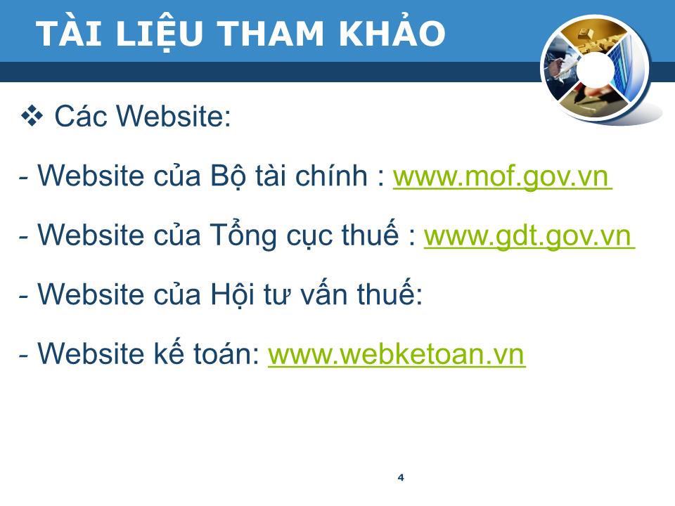 Bài giảng Nguyên lý kế toán - Chương 4: Chứng từ kế toán và kiểm kê trang 4