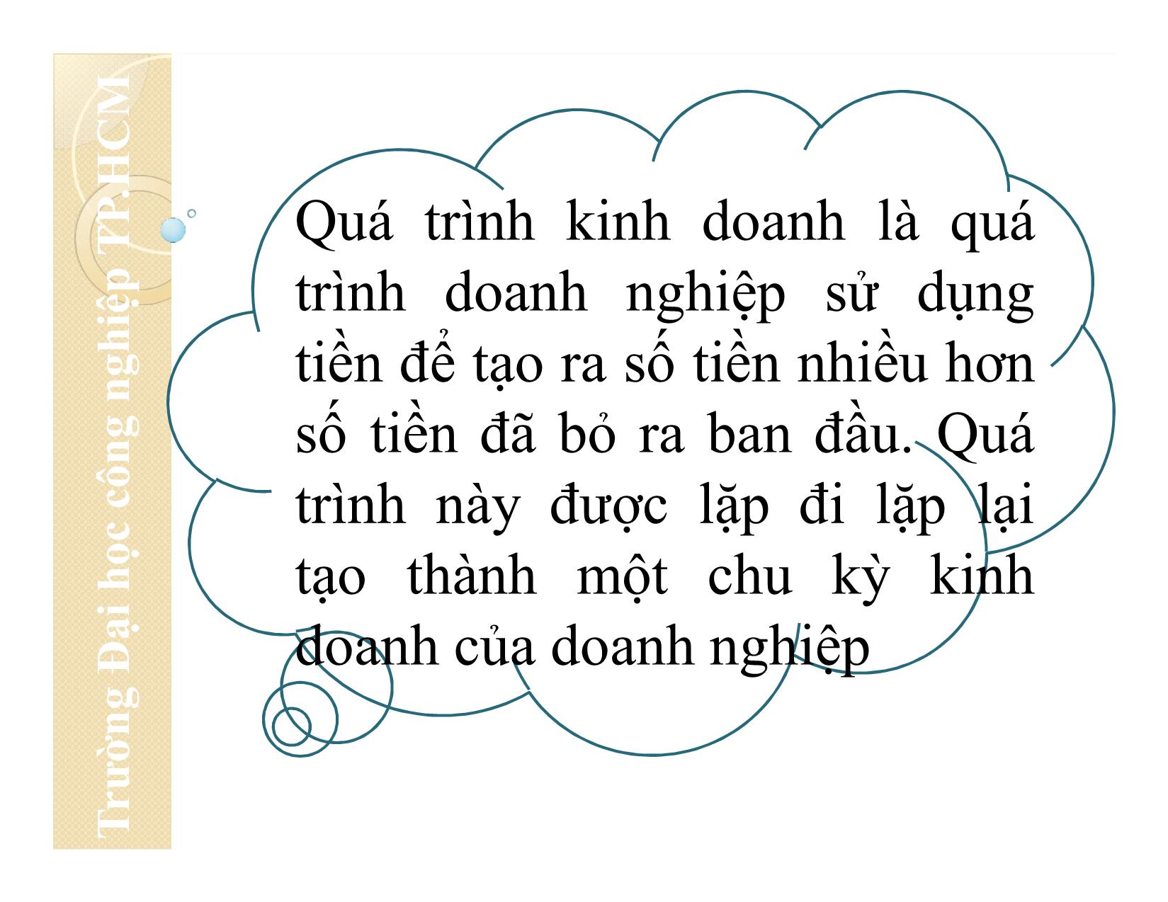 Bài giảng Nguyên lý kế toán - Chương 5: Kế toán các quá trình kinh doanh chủ yếu - Đại học Công nghiệp thành phố Hồ Chí Minh trang 6