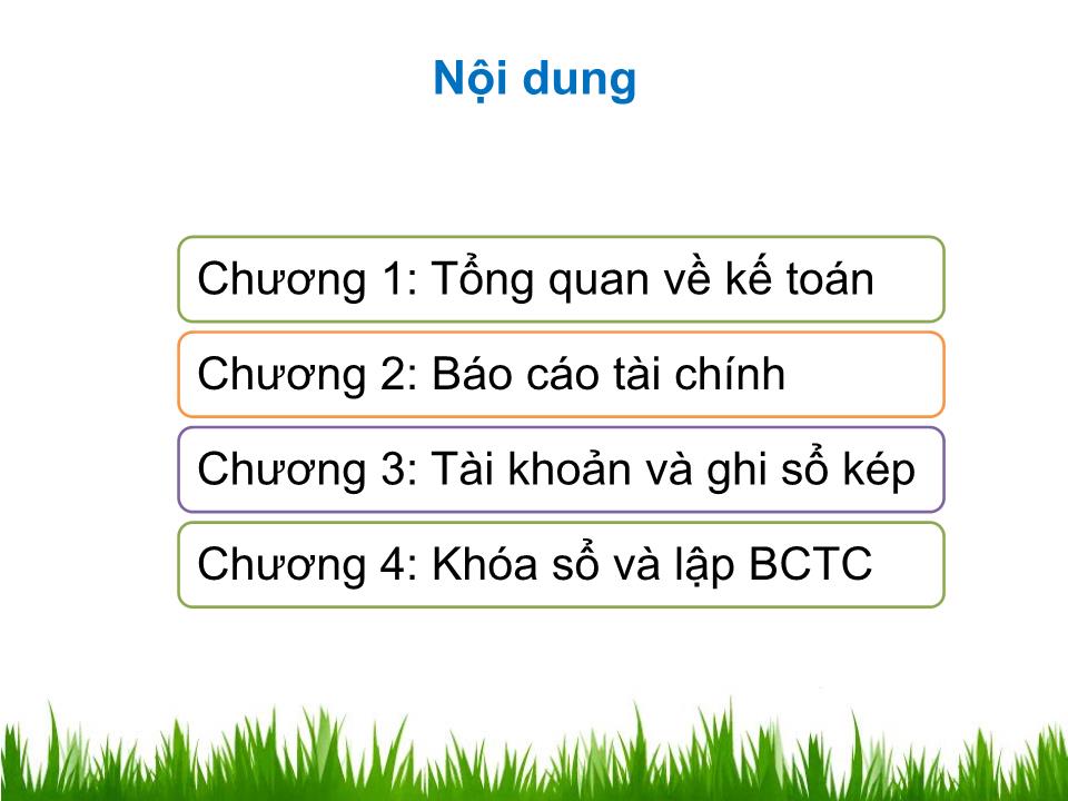 Bài giảng Nguyên lý kế toán - Chương mở đầu: Giới thiệu môn học - Nguyễn Hoàng Phi Nam trang 3