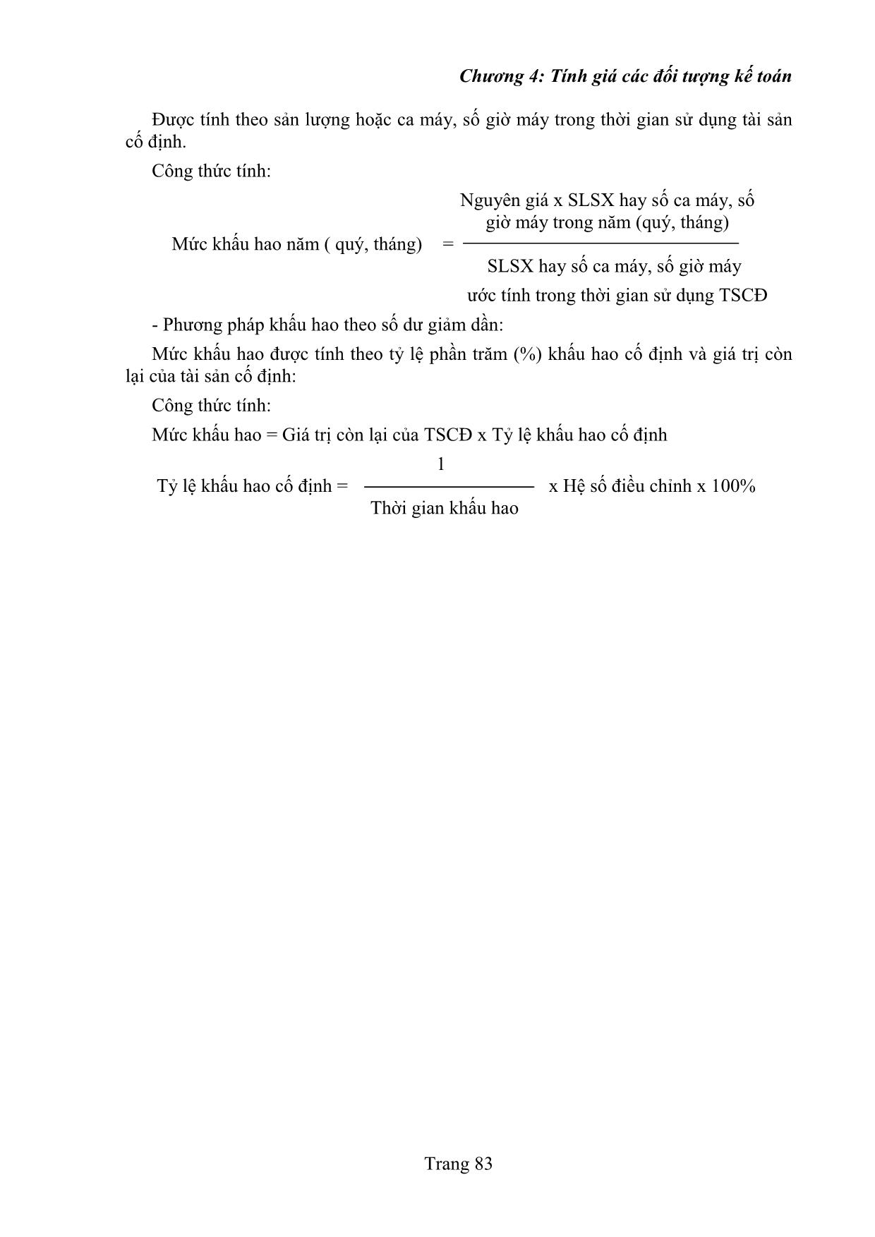Bài giảng Nguyên lý kế toán (Phần 2) - Nguyễn Thị Thanh Hoa trang 6