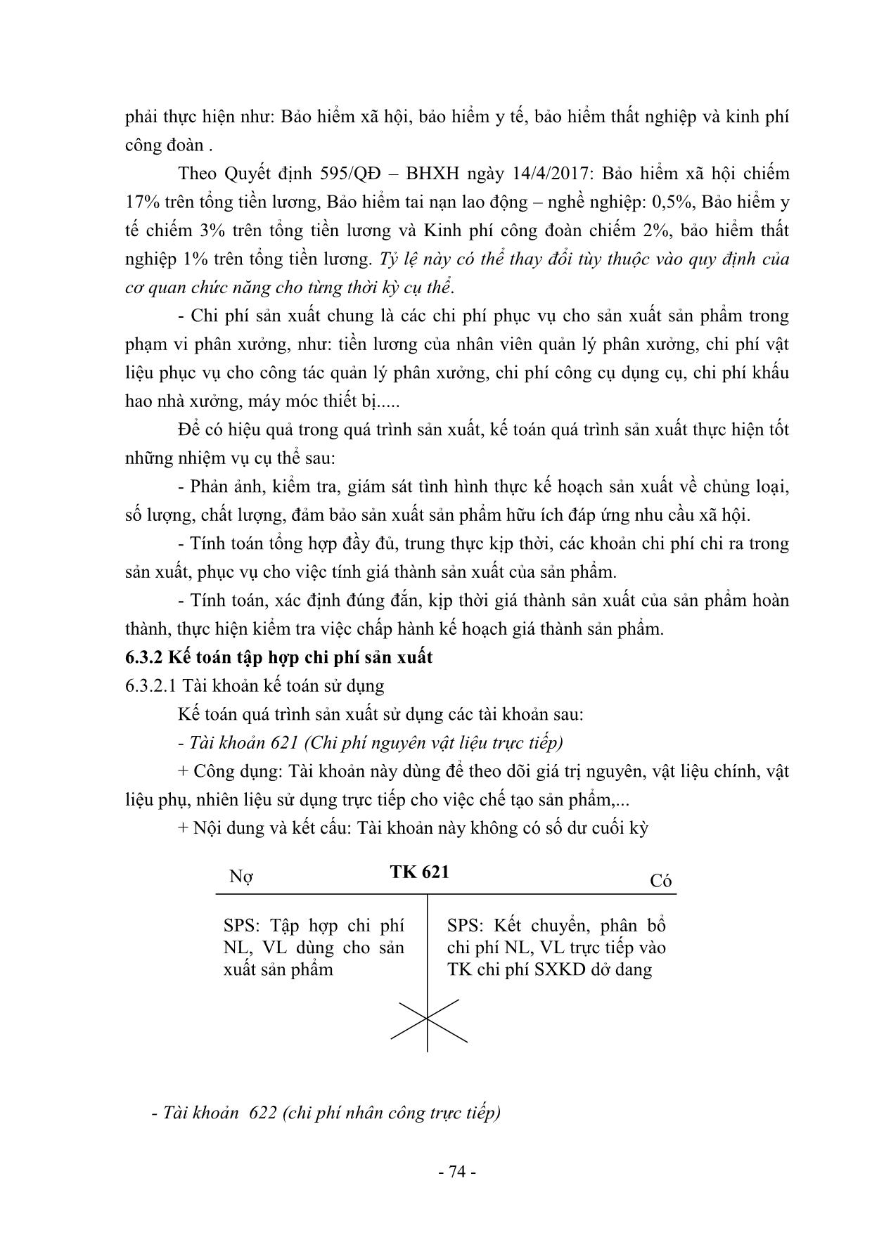 Bài giảng Nguyên lý kế toán (Phần 2) trang 6