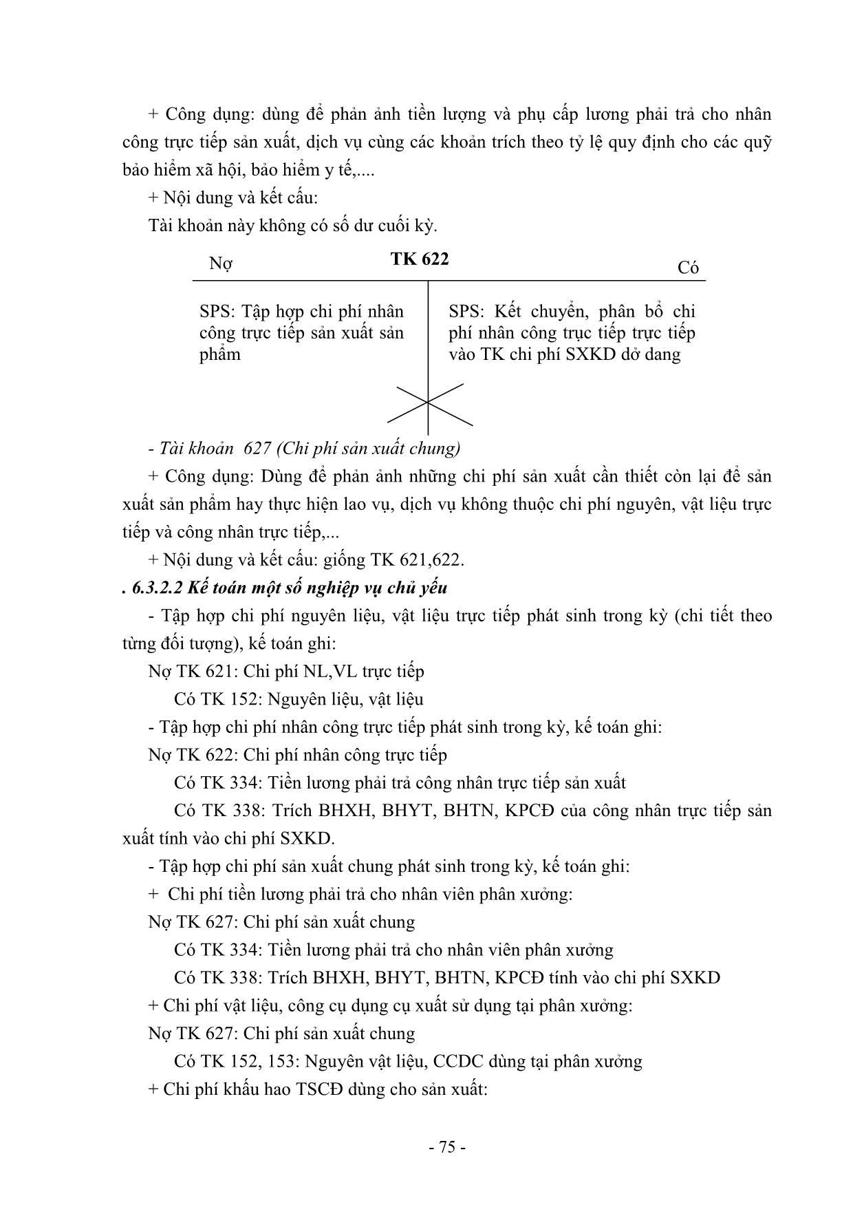 Bài giảng Nguyên lý kế toán (Phần 2) trang 7
